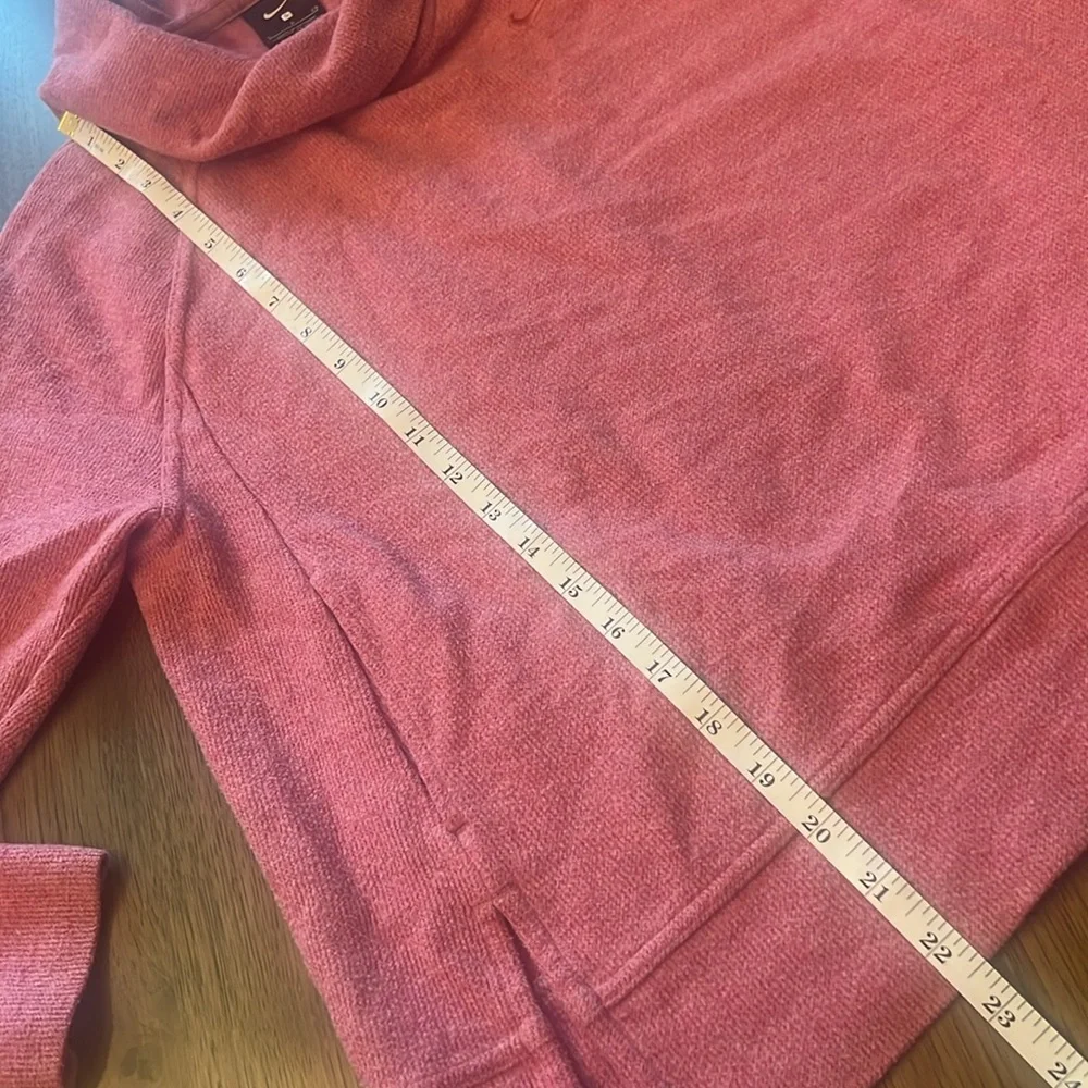 Nike Women's Pink cowl Neck Sweatshirt Small